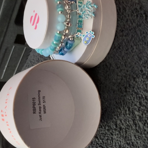 BP "Just Keep Swimming", Women's 4-pc Bracelet Set - Picture 2 of 6